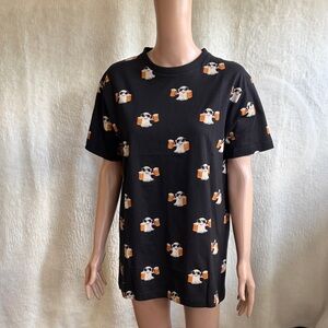 NWT DENIM FLOWER Ricky sign Unisex T-shirt Sz M NWT